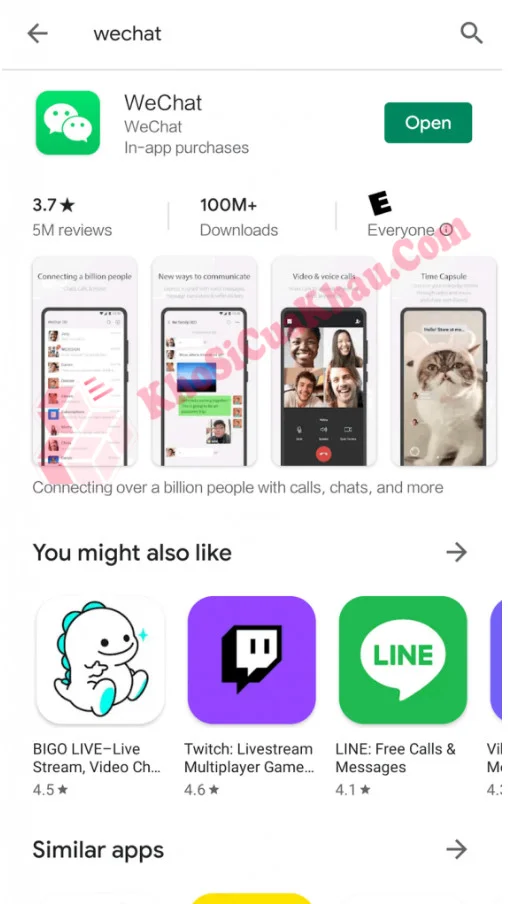 Tải ứng dụng trên CH Play (Android) hoặc App Store (IOS)