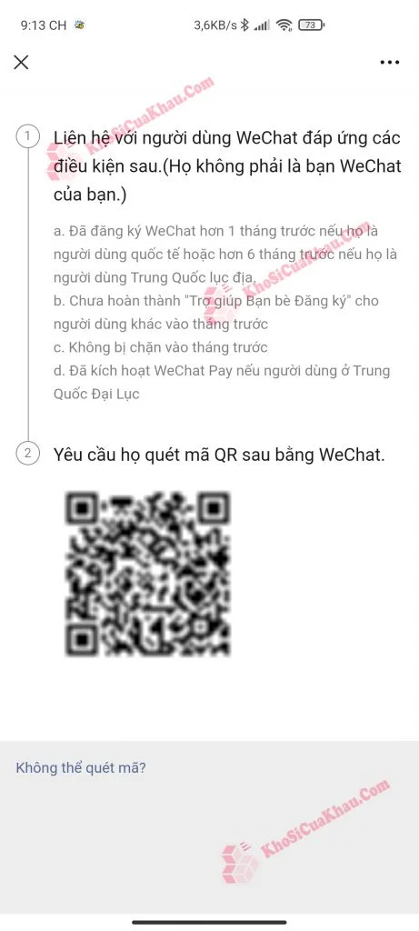 Quét mã QR