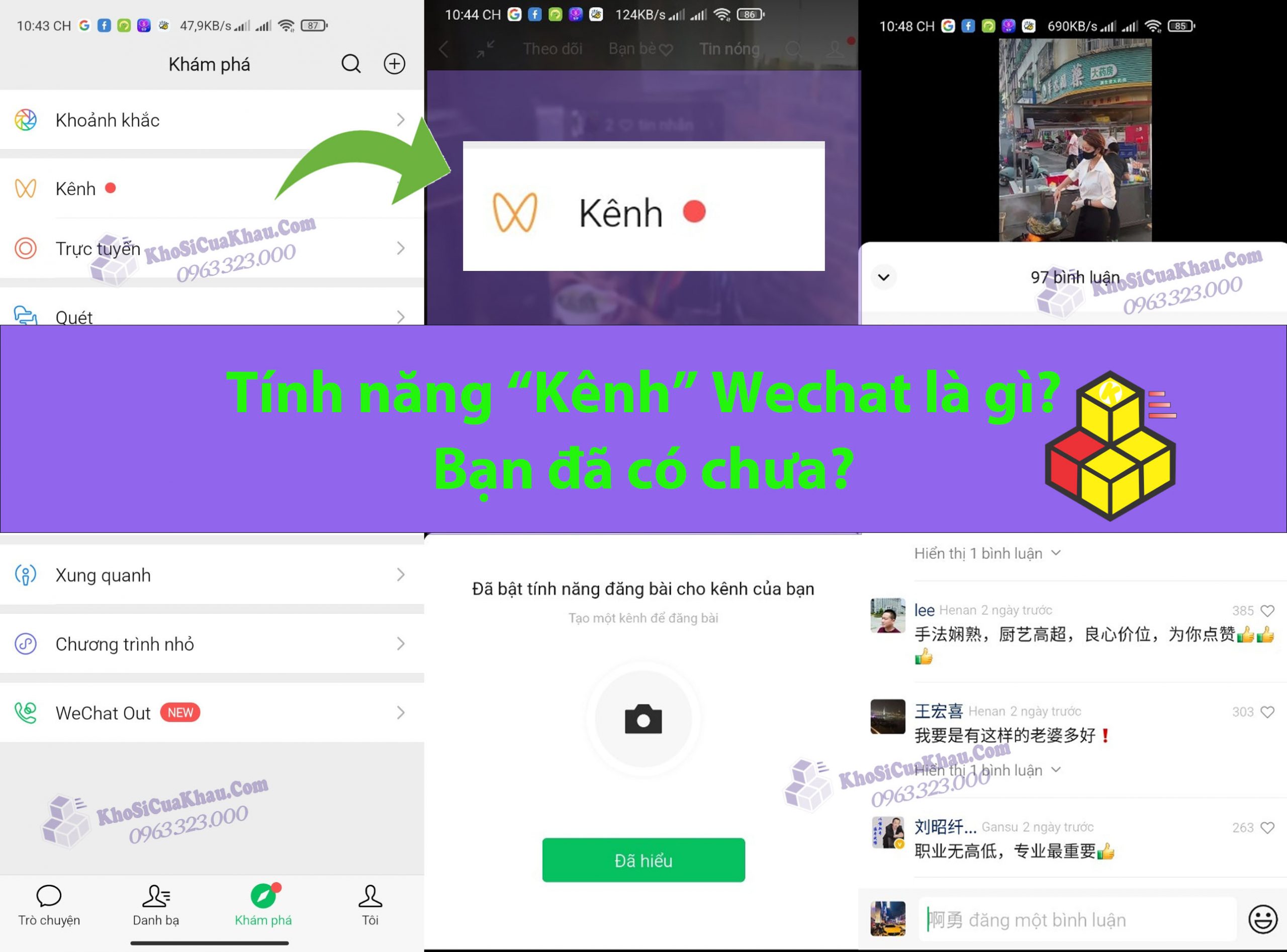 Tính Năng Kênh Wechat Là Gì