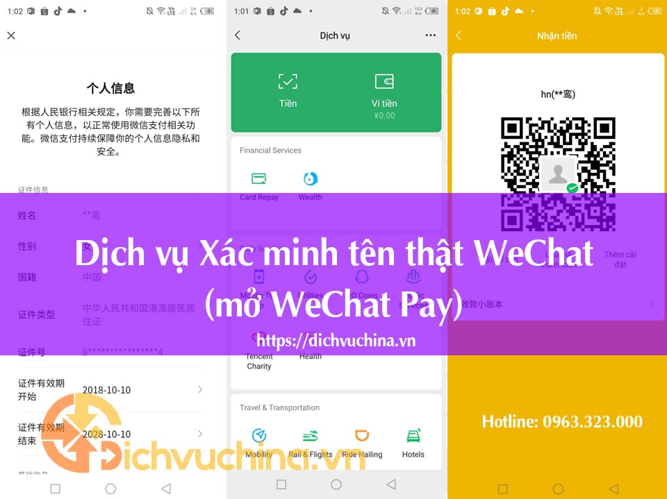 Xác Minh Tên Thật Mở Hongbao Wechat Dichvuchina
